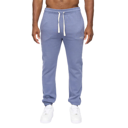 Denim Blue - Front - Crosshatch Mens Mappedout Jogging Bottoms