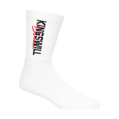 White - Back - Kings Will Dream Mens Bilkie Sports Socks (Pack of 3)