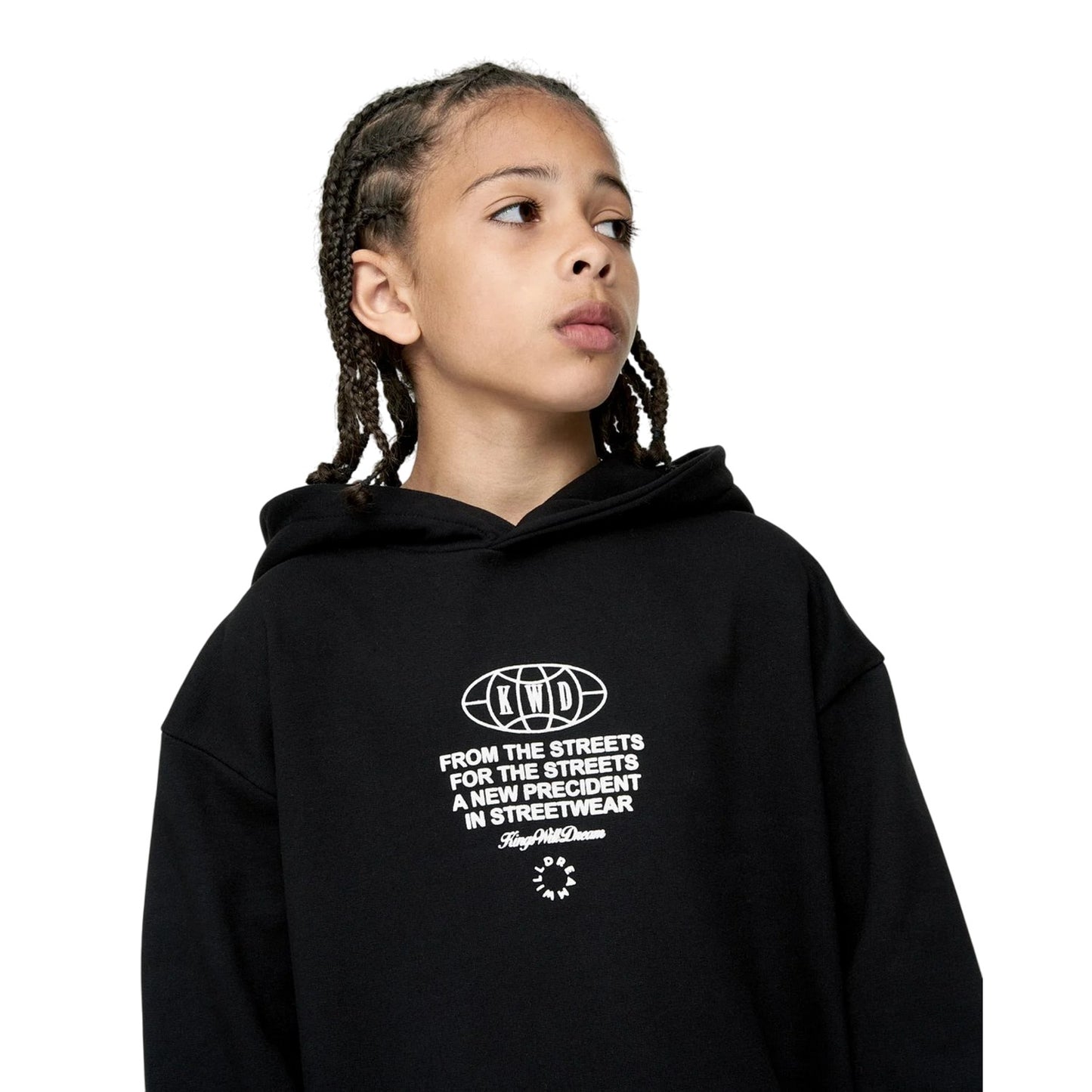 Black - Side - Kings Will Dream Boys Studio Angel City Hoodie