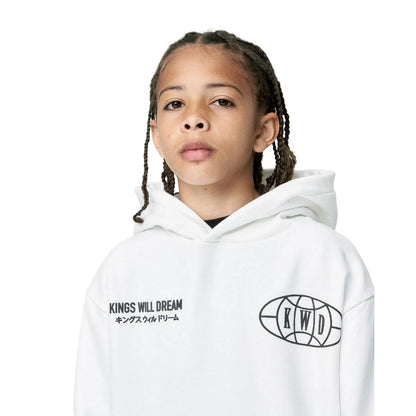 White - Side - Kings Will Dream Boys Studio Duo Line Hoodie