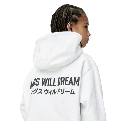 White - Lifestyle - Kings Will Dream Boys Studio Duo Line Hoodie