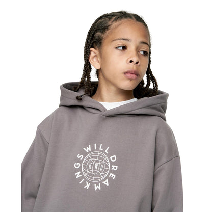Grey - Side - Kings Will Dream Boys Studio Globalise Hoodie