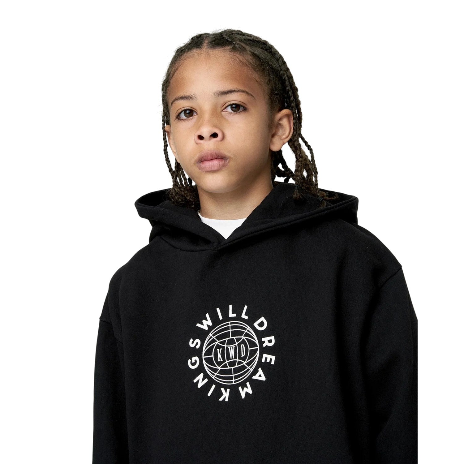 Black - Side - Kings Will Dream Boys Studio Globalise Hoodie