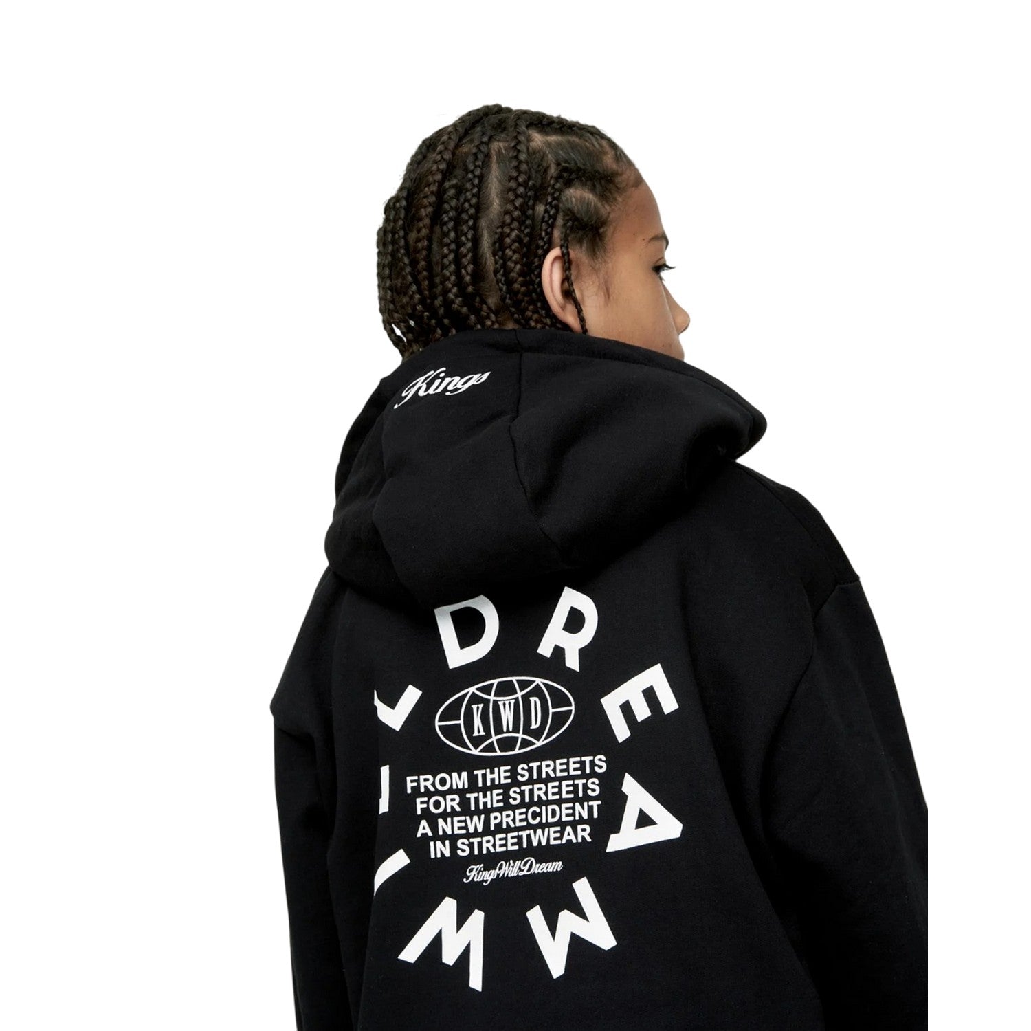 Black - Lifestyle - Kings Will Dream Boys Studio Globalise Hoodie