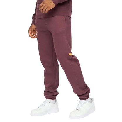 Raisin Purple - Back - Duck and Cover Mens Applewold Jogging Bottoms