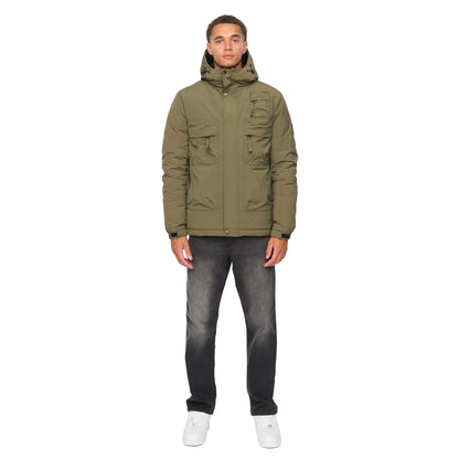 Khaki Green - Lifestyle - Duck and Cover Mens Jelforth Jacket