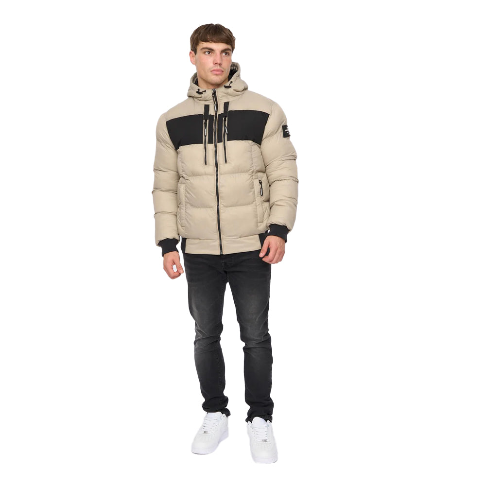 Stone - Side - Crosshatch Mens Staylike Jacket