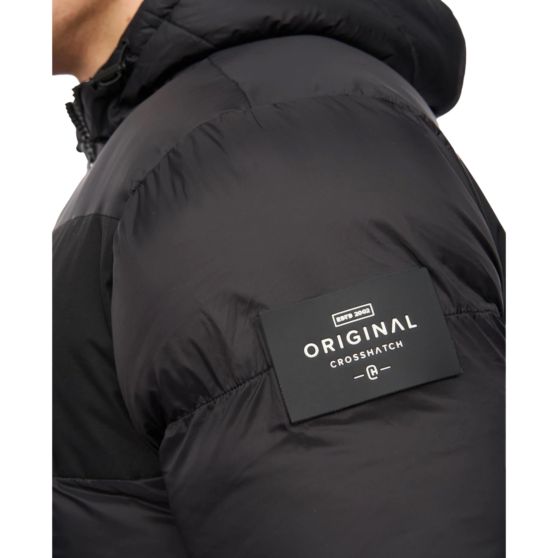 Black - Lifestyle - Crosshatch Mens Staylike Jacket