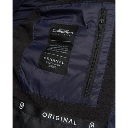Navy - Pack Shot - Crosshatch Mens Staylike Jacket