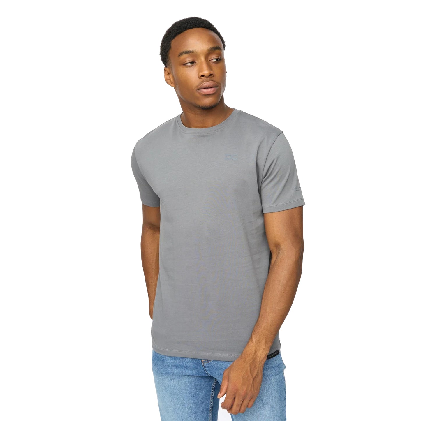 Petrol - Side - Duck and Cover Mens Trimlines Heavyweight T-Shirt