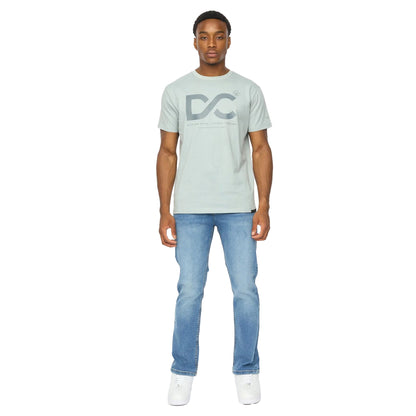 Steel Blue - Lifestyle - Duck and Cover Mens Polymoore Heavyweight T-Shirt