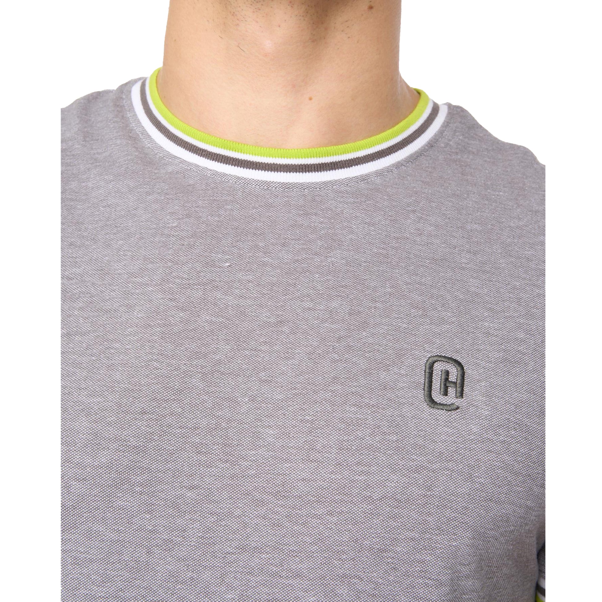 White - Side - Crosshatch Mens Keraga T-Shirt