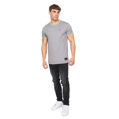 White - Back - Crosshatch Mens Keraga T-Shirt