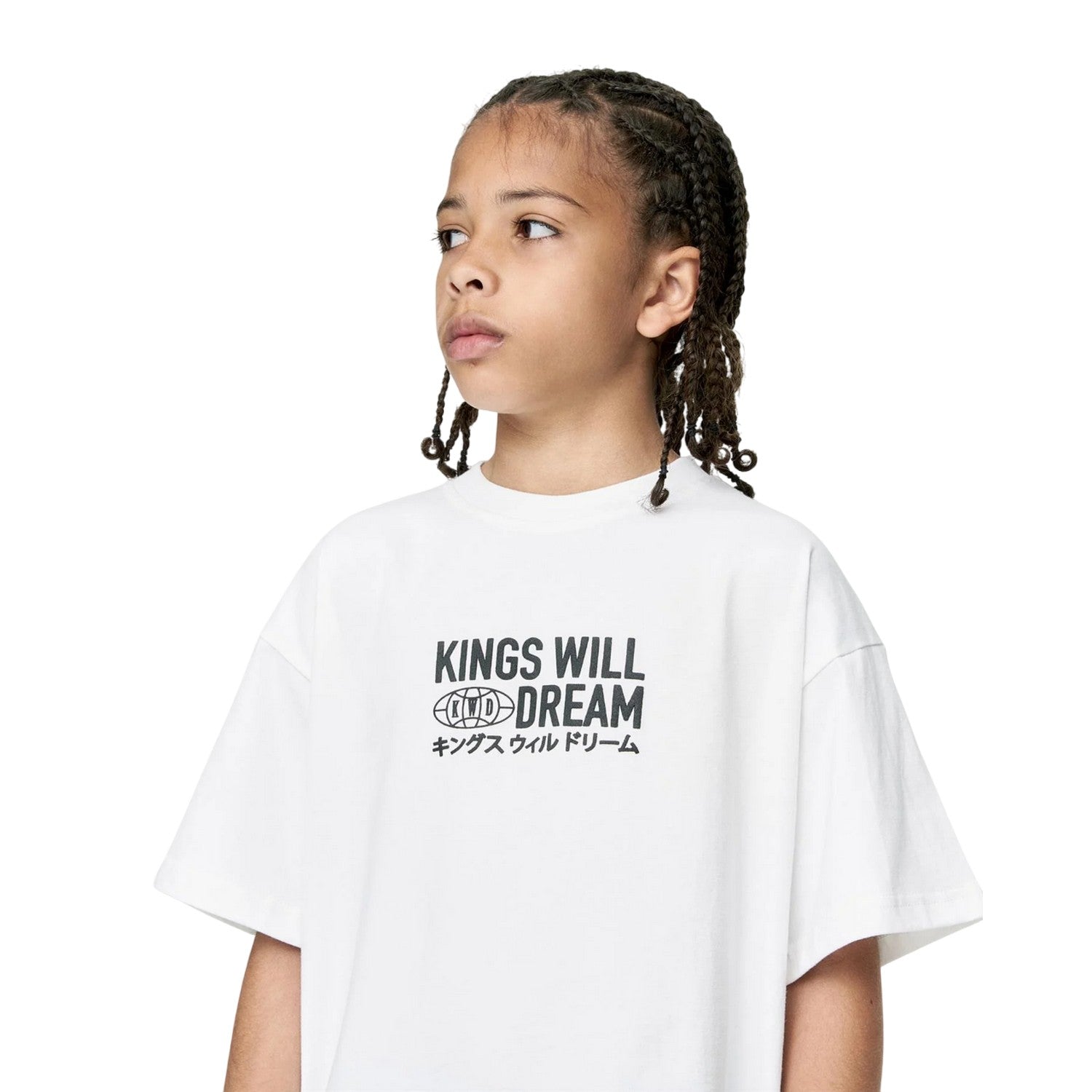 Optic White - Side - Kings Will Dream Boys Studio Title T-Shirt