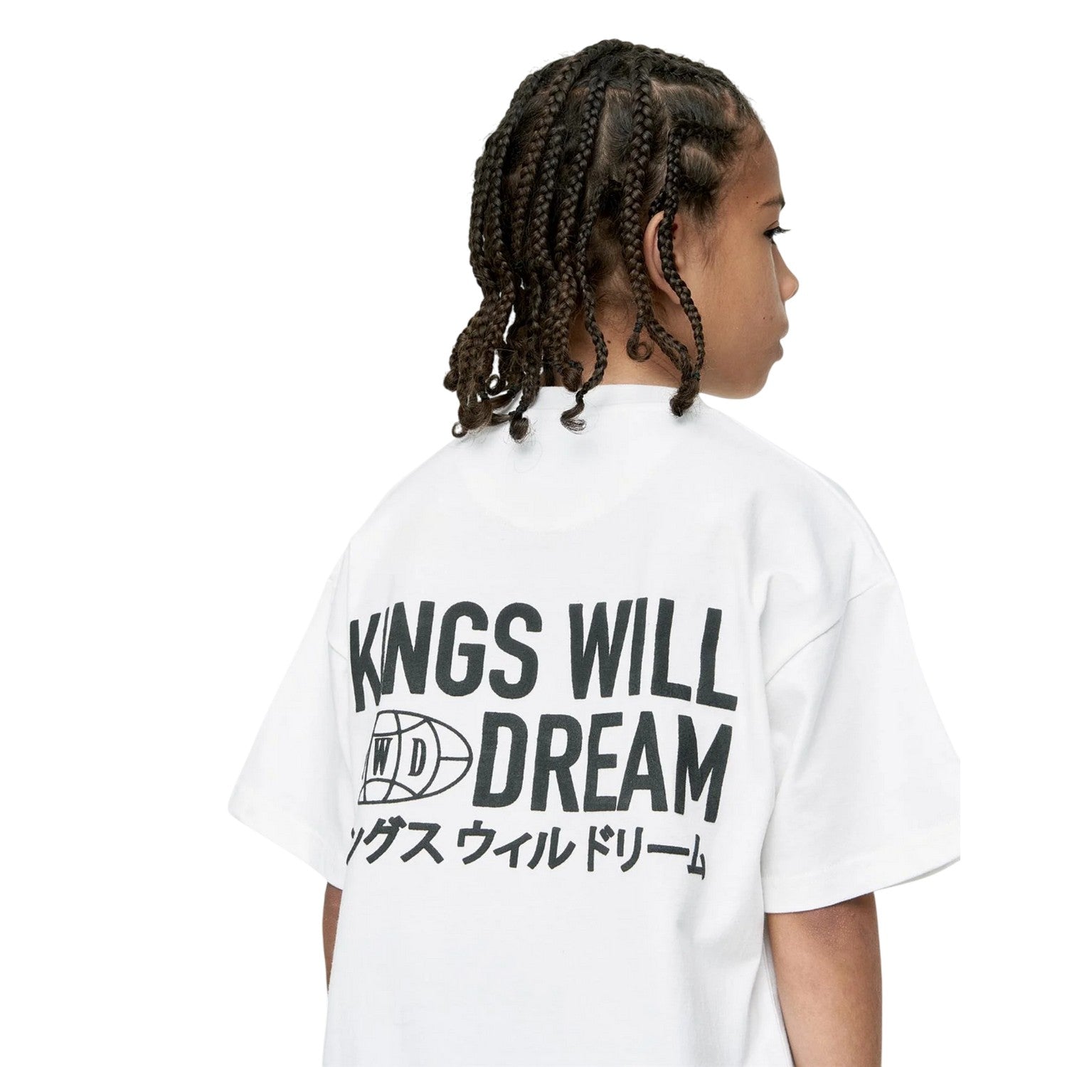 Optic White - Lifestyle - Kings Will Dream Boys Studio Title T-Shirt