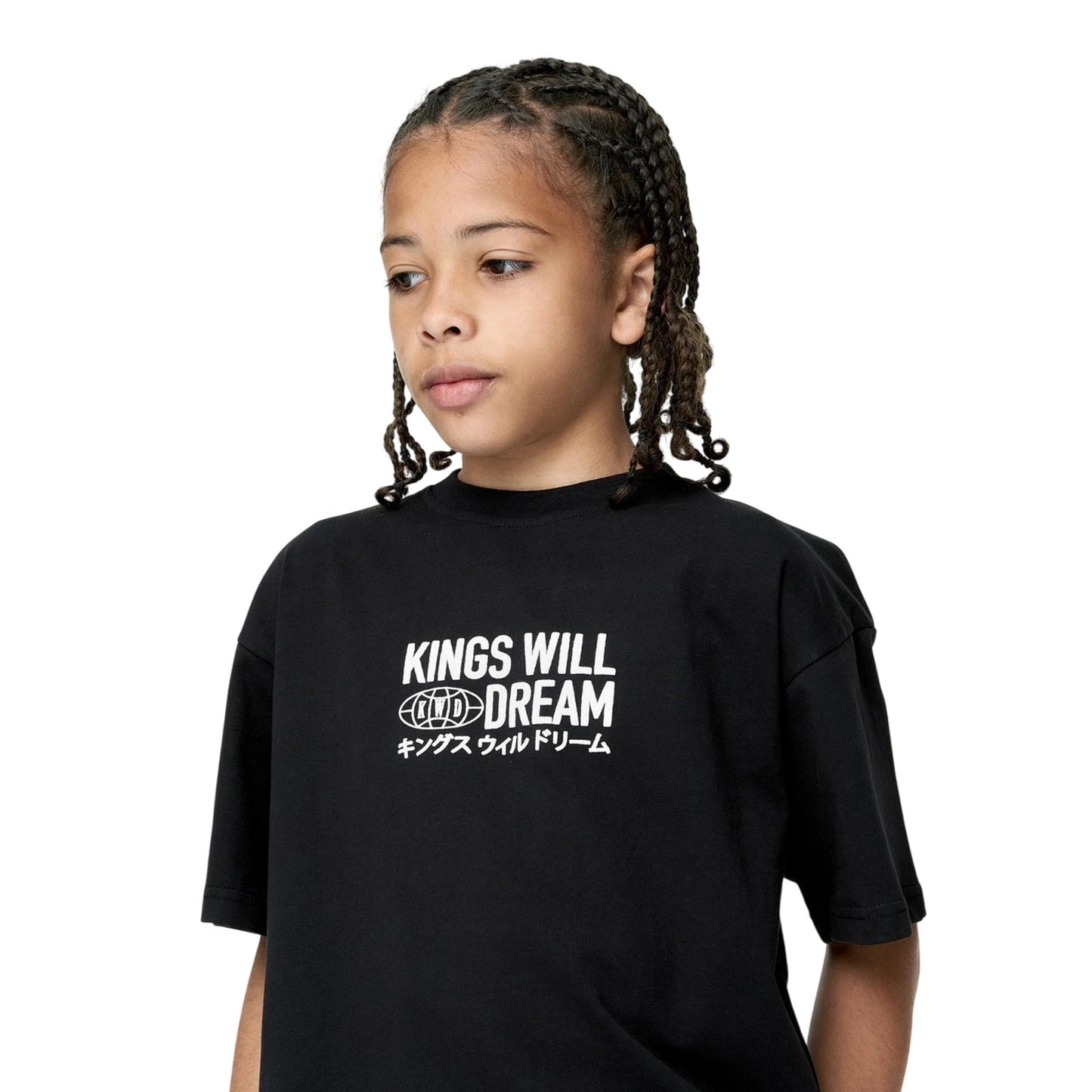 Black - Side - Kings Will Dream Boys Studio Title T-Shirt