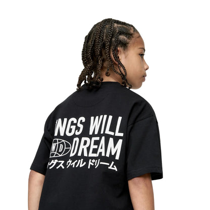 Black - Lifestyle - Kings Will Dream Boys Studio Title T-Shirt