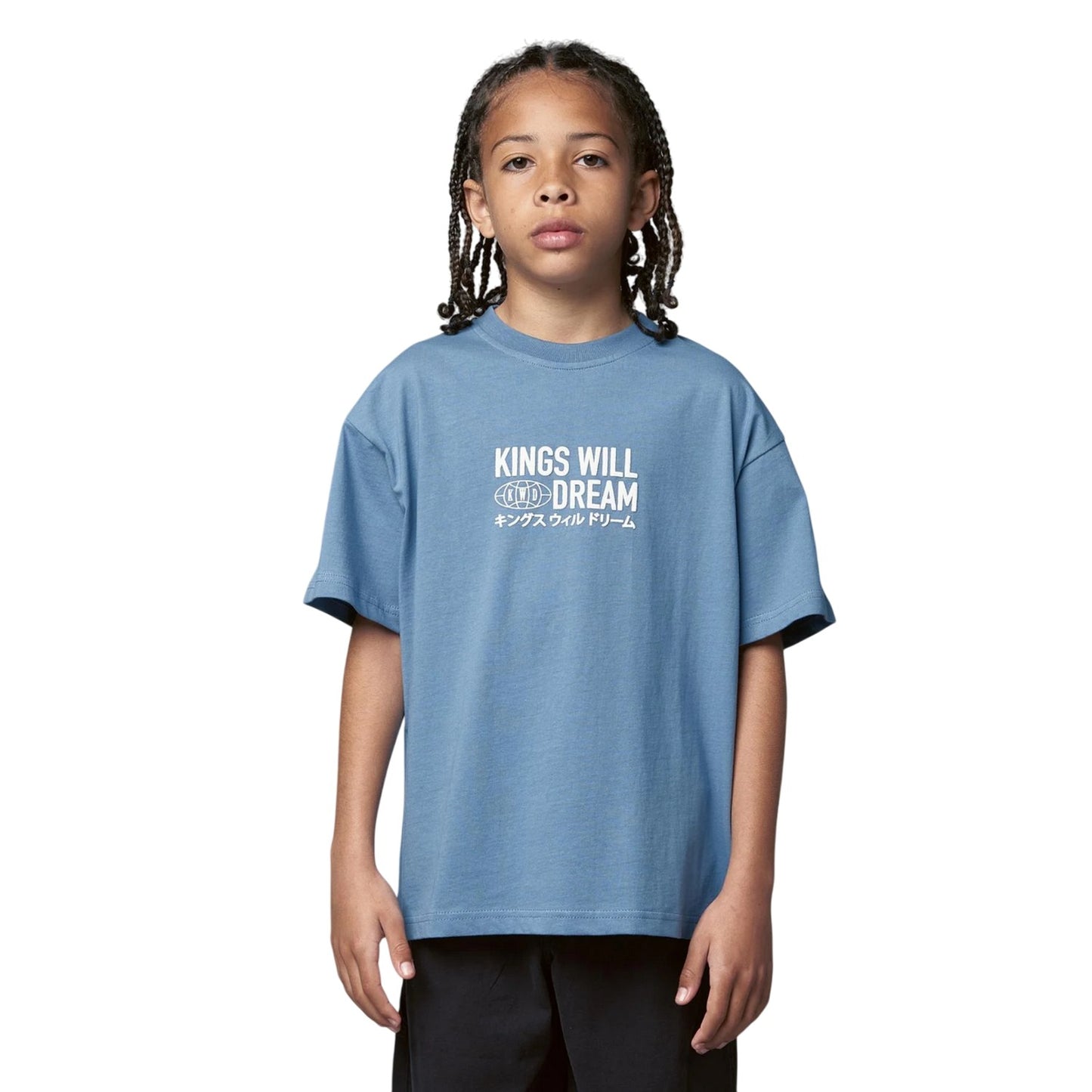 Blue - Front - Kings Will Dream Boys Studio Title T-Shirt