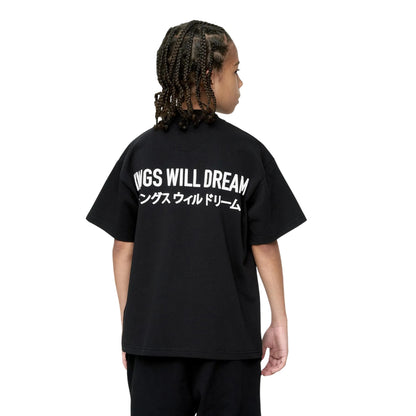 Black - Back - Kings Will Dream Boys Studio Duo Line Crew Neck Sweatshirt