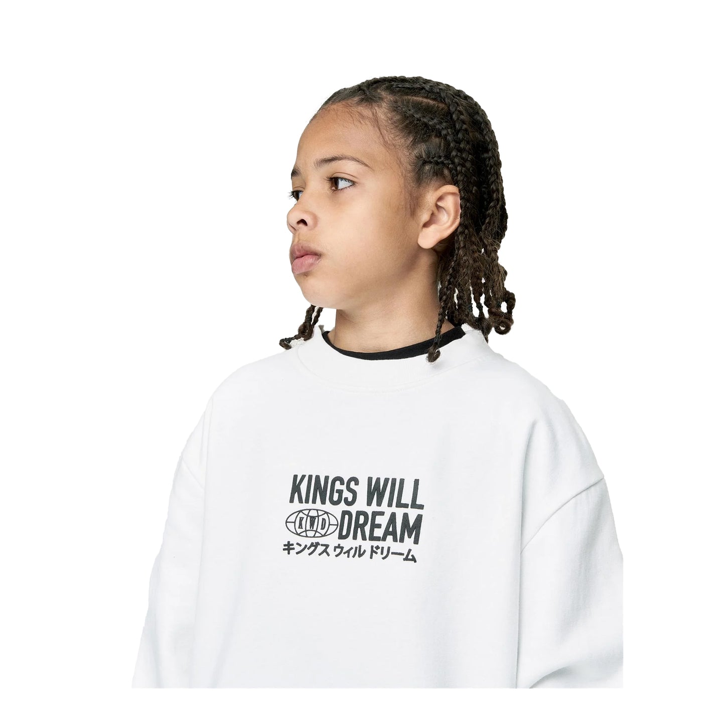 White - Lifestyle - Kings Will Dream Boys Studio Title Sweatshirt