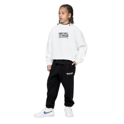 White - Pack Shot - Kings Will Dream Boys Studio Title Sweatshirt