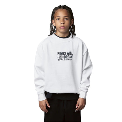 White - Front - Kings Will Dream Boys Studio Title Sweatshirt