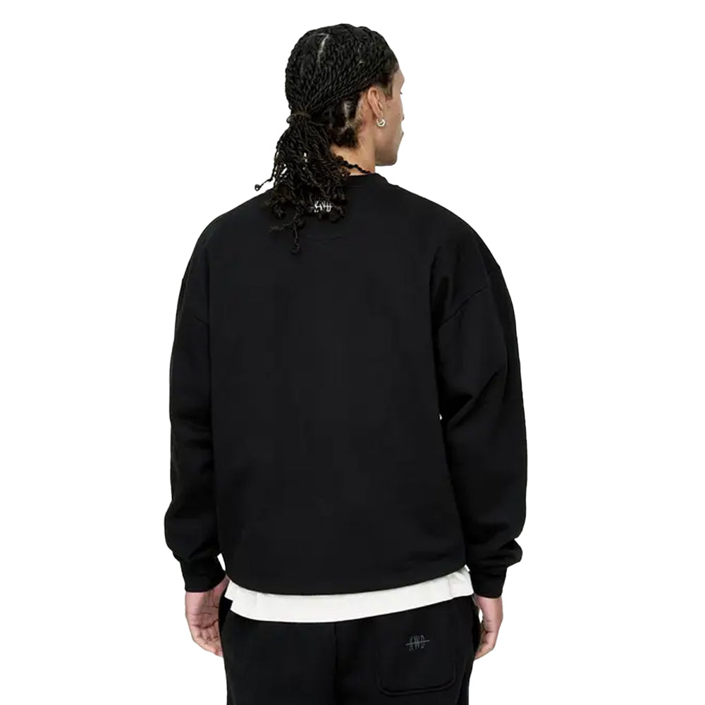 Black - Back - Kings Will Dream Mens Studio Dogs Of Sin Crew Neck Sweatshirt