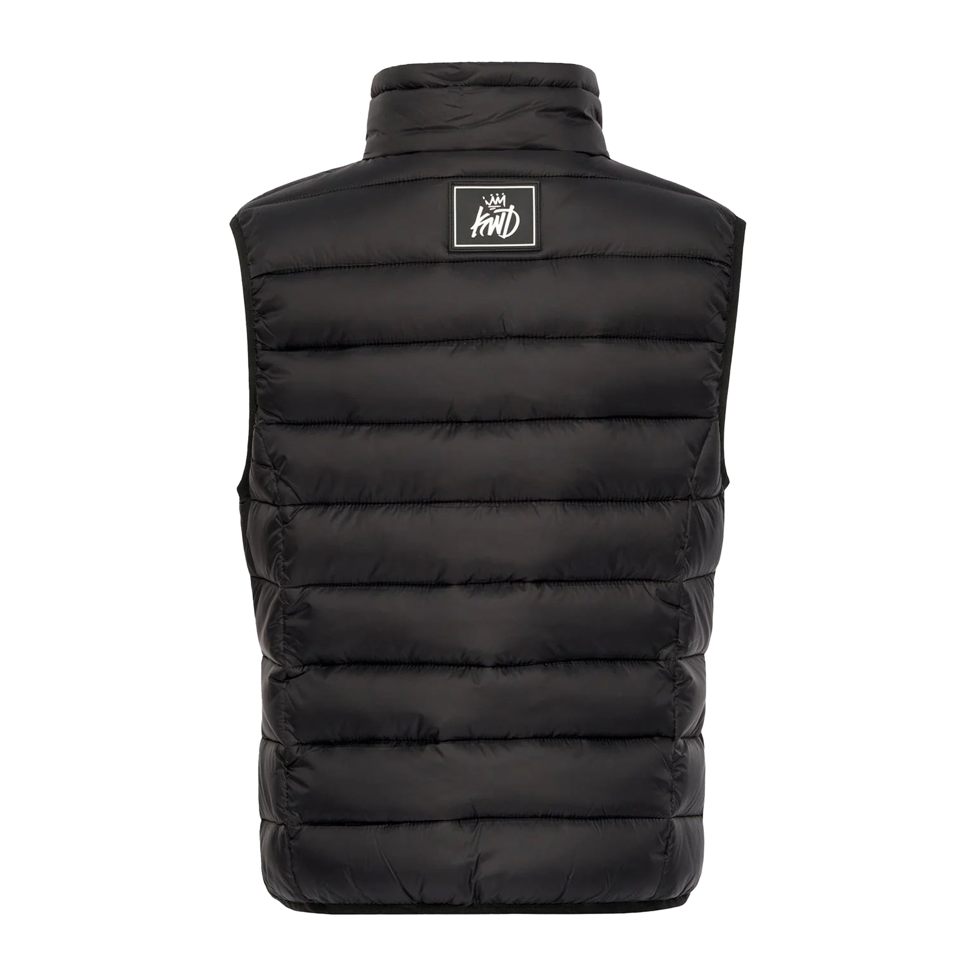Black - Back - Kings Will Dream Boys Jackinson Quilted Padded Gilet