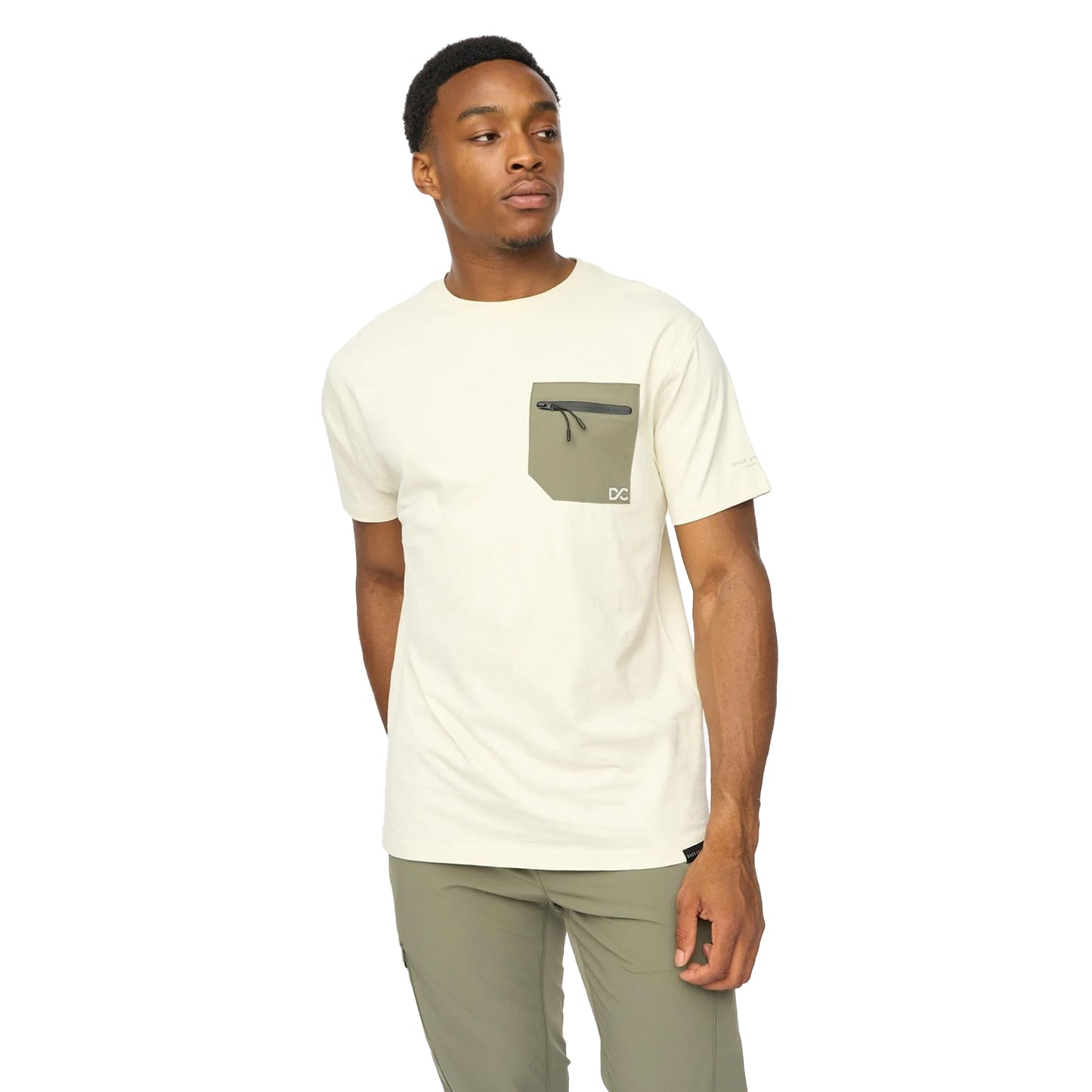 Off White - Side - Duck and Cover Mens Kematone T-Shirt