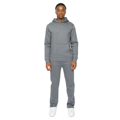 Petrol - Front - Duck and Cover Mens Chattamere Hoodie & Bottom Set