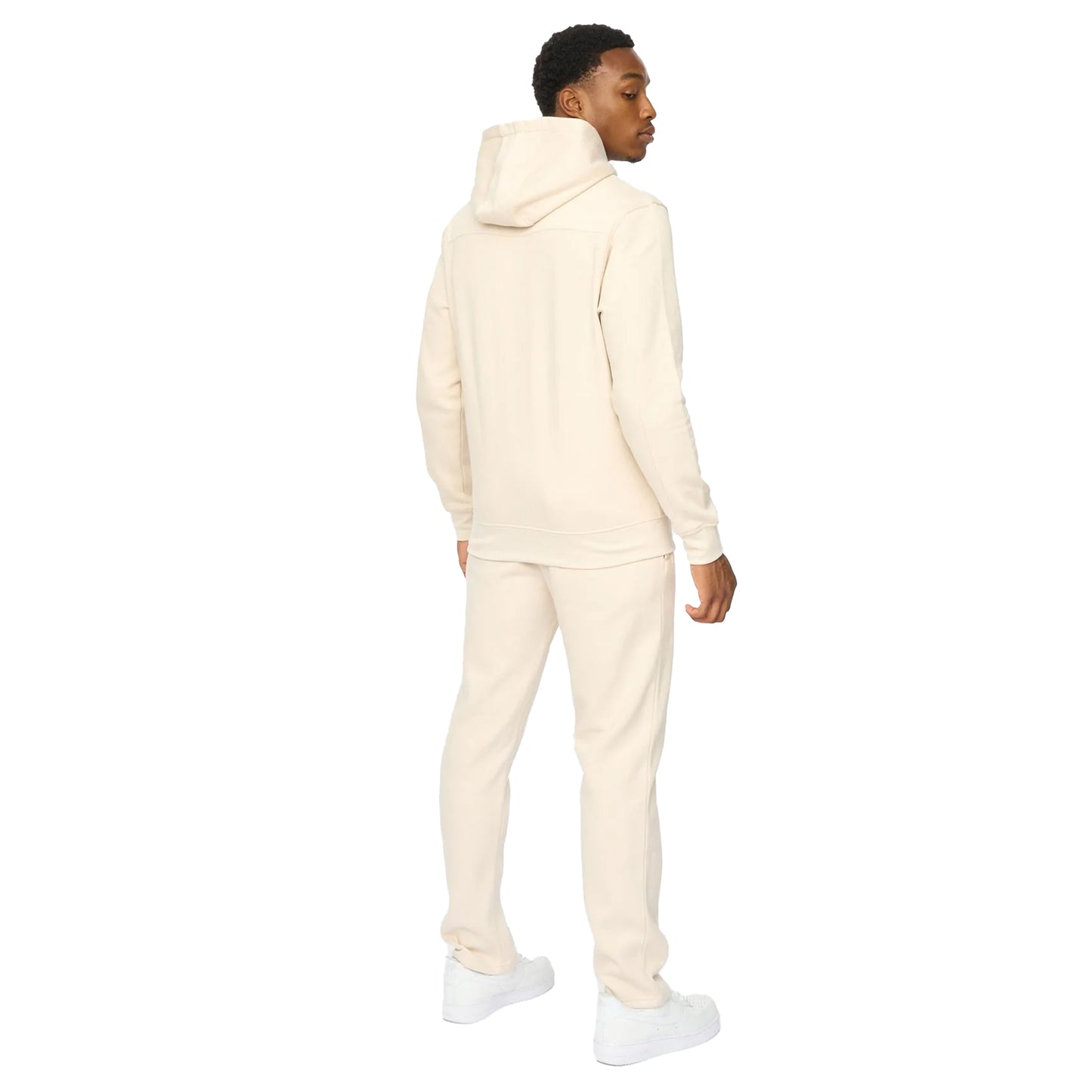 Off White - Back - Duck and Cover Mens Chattamere Hoodie & Bottom Set