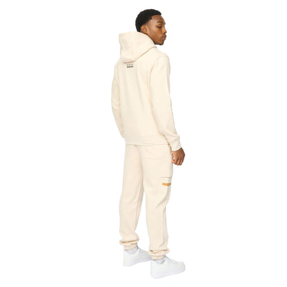 Off White - Back - Duck and Cover Mens Adamsberg Hoodie And Joggers Set