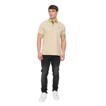 Off White - Lifestyle - Crosshatch Mens Mettormoore Polo Shirt