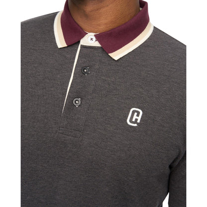 Black - Side - Crosshatch Mens Chimlacks Polo Shirt