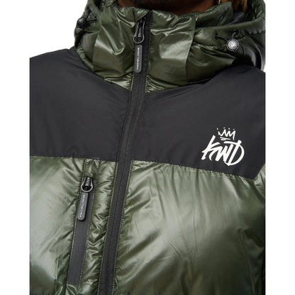 Olive - Side - Kings Will Dream Mens Ascend Puffer Jacket