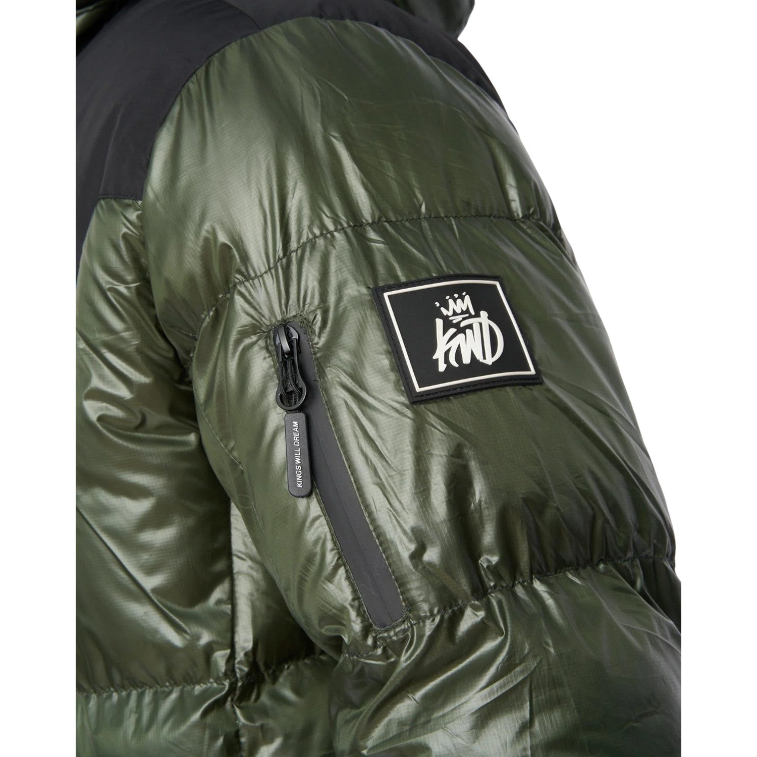 Olive - Lifestyle - Kings Will Dream Mens Ascend Puffer Jacket