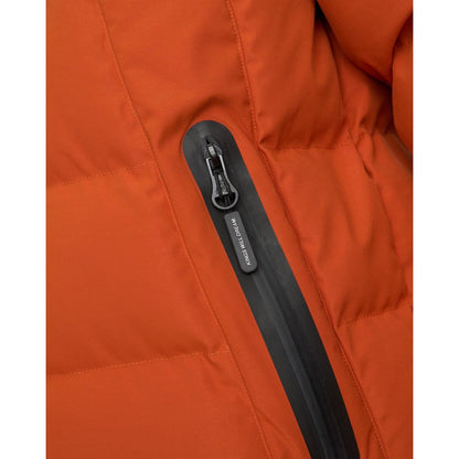 Burnt Orange - Pack Shot - Kings Will Dream Mens Fractioned Puffer Jacket