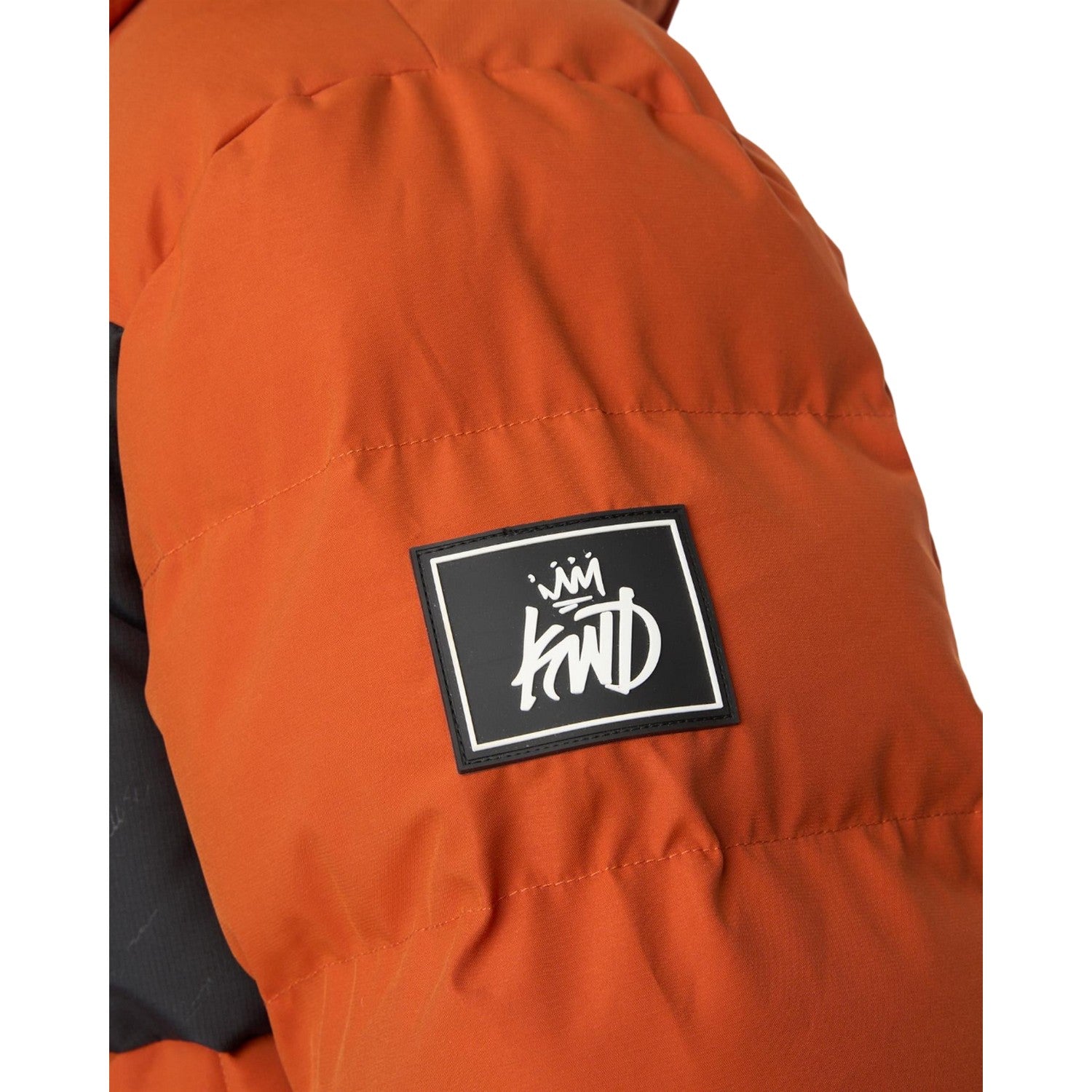 Burnt Orange - Lifestyle - Kings Will Dream Mens Fractioned Puffer Jacket