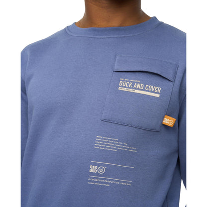 Denim Blue - Pack Shot - Duck and Cover Mens Applewood Top & Bottom Set