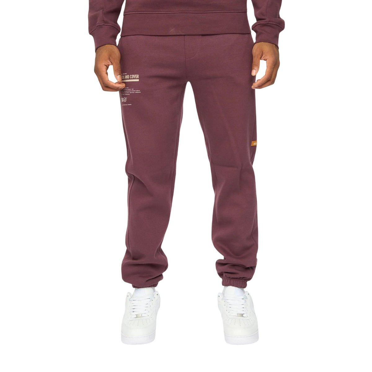 Rum Raisin - Lifestyle - Duck and Cover Mens Applewood Top & Bottom Set