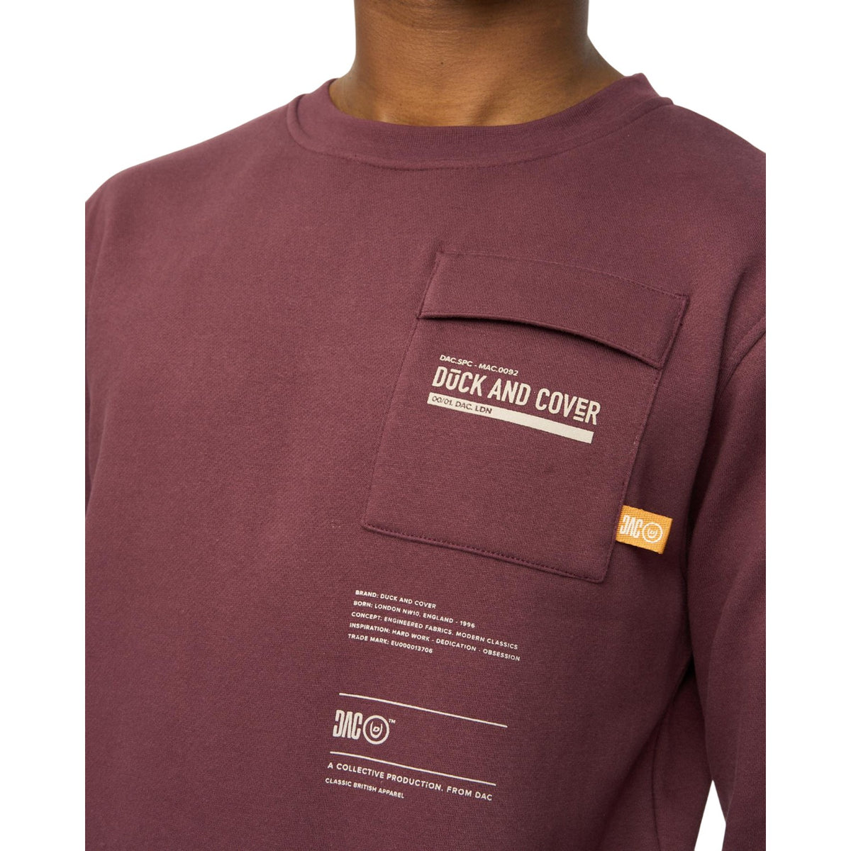 Rum Raisin - Pack Shot - Duck and Cover Mens Applewood Top & Bottom Set