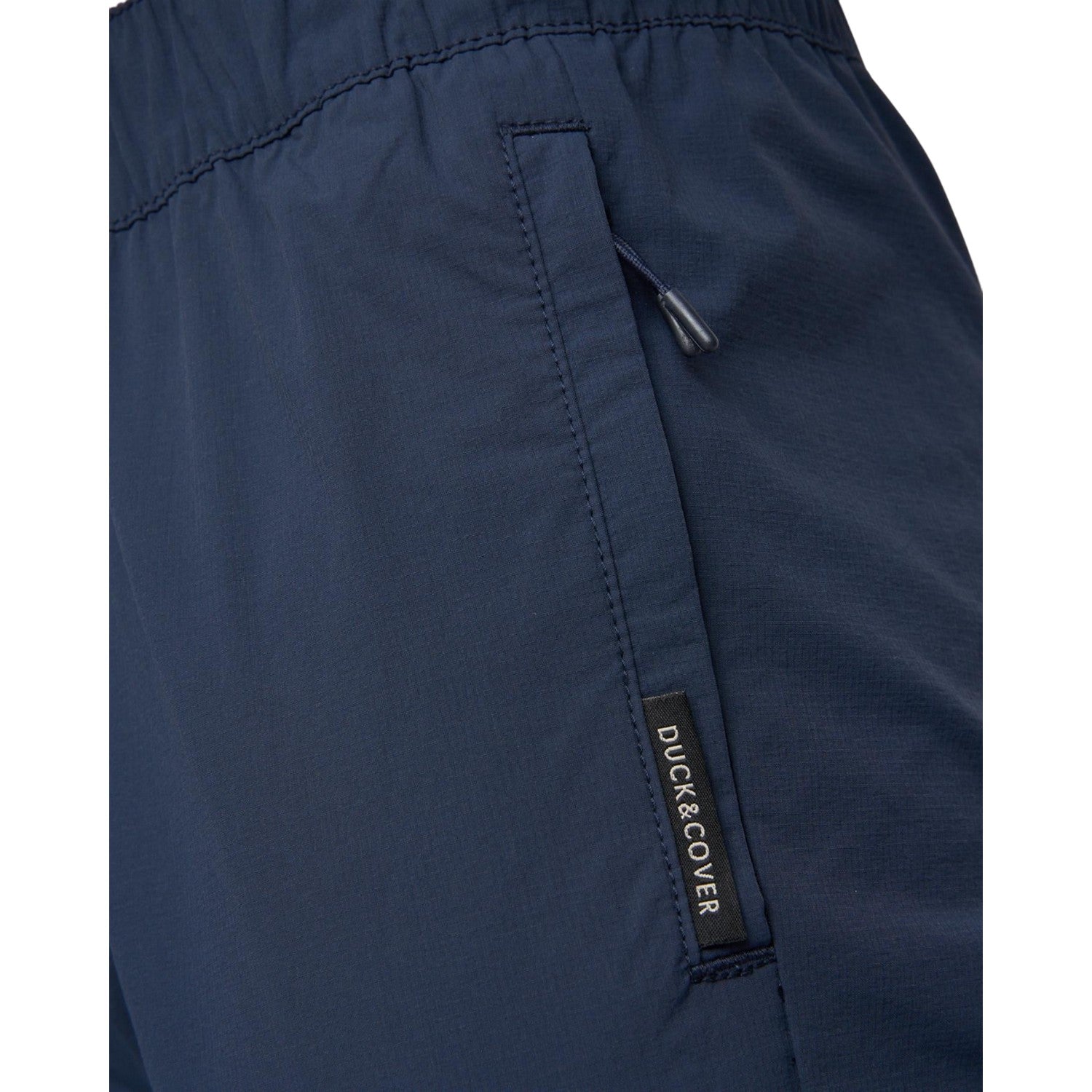 Navy - Side - Duck and Cover Mens Limatar Trousers