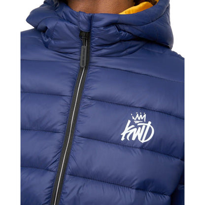 Navy - Side - Kings Will Dream Mens Jackinson Puffer Jacket