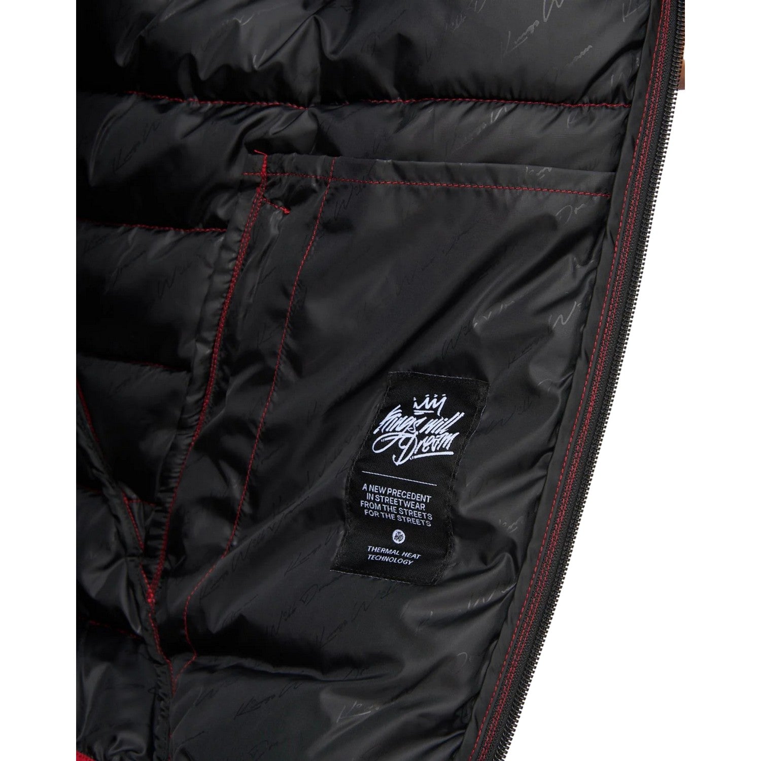 Red - Lifestyle - Kings Will Dream Mens Jackinson Puffer Jacket