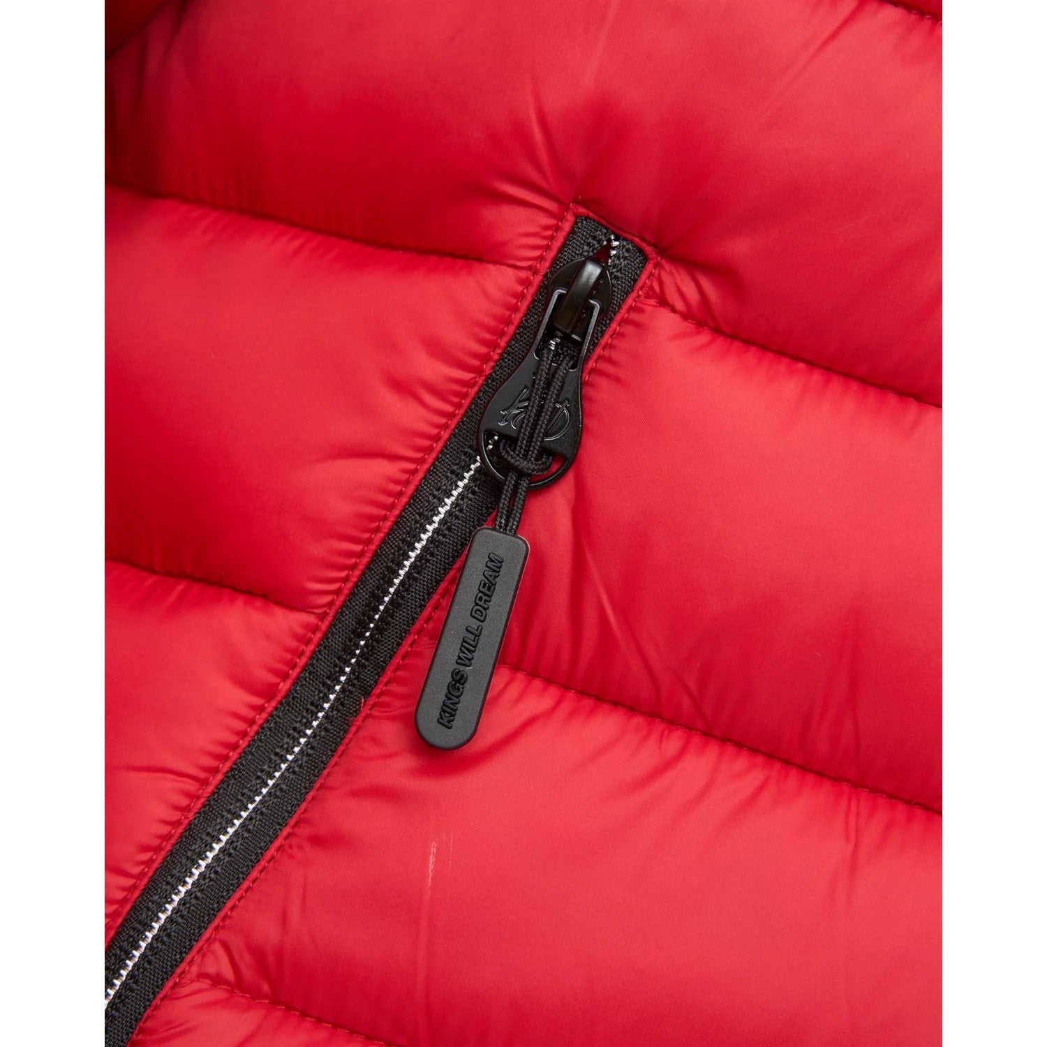 Red - Pack Shot - Kings Will Dream Mens Jackinson Puffer Jacket
