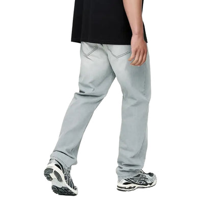 Light Grey Wash - Back - Kings Will Dream Mens Studio Dee Baggy Jeans