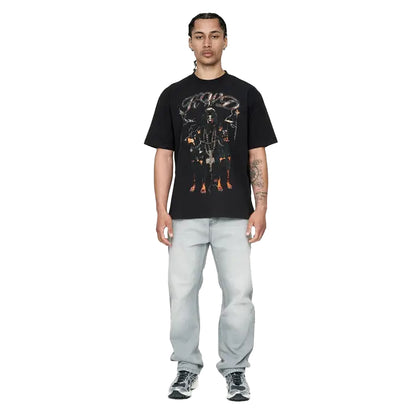 Light Grey Wash - Side - Kings Will Dream Mens Studio Dee Baggy Jeans