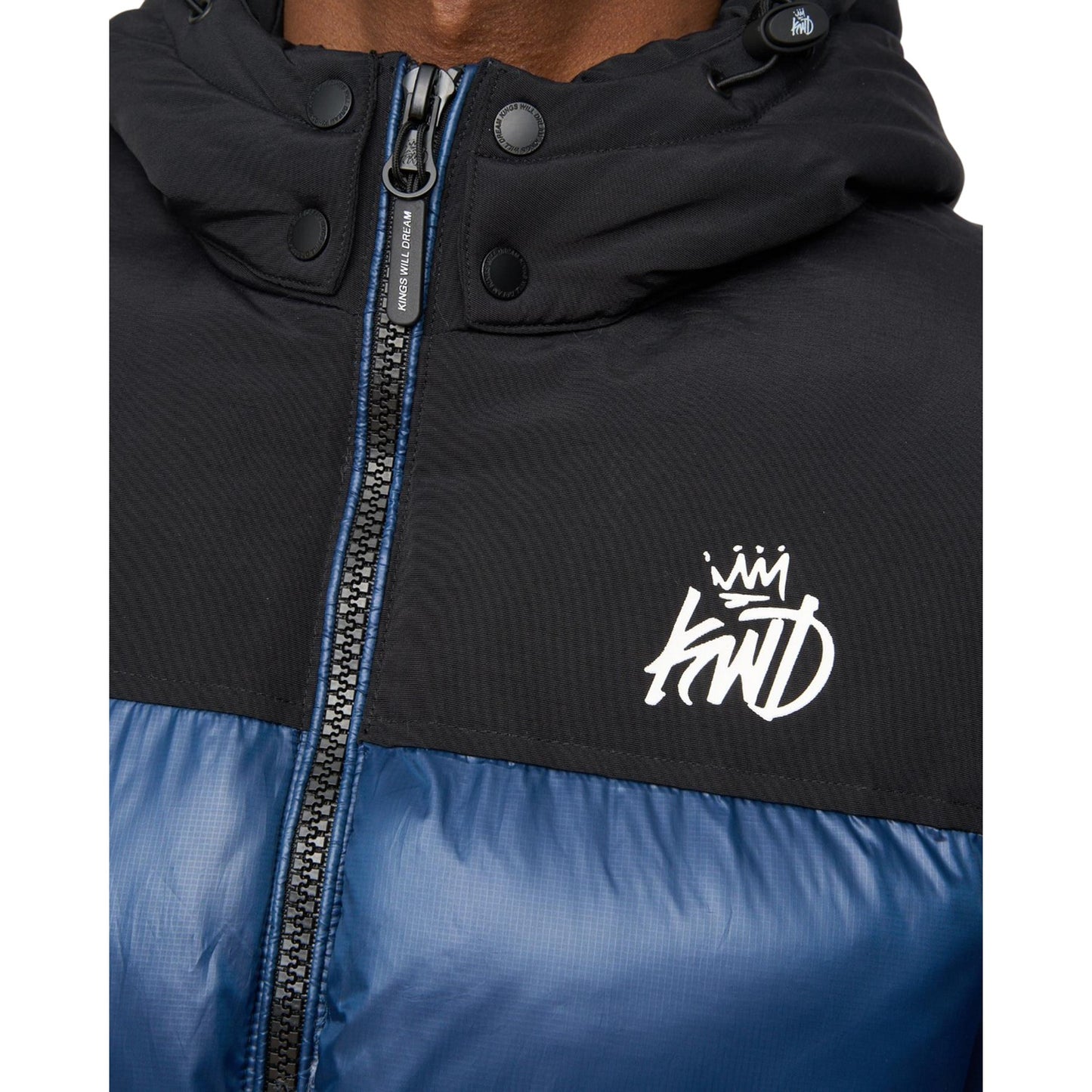 Teal - Side - Kings Will Dream Mens Summs Puffer Jacket