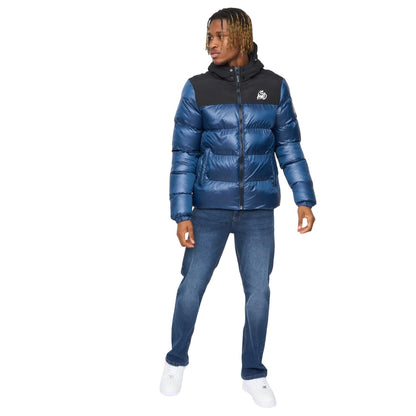 Teal - Close up - Kings Will Dream Mens Summs Puffer Jacket