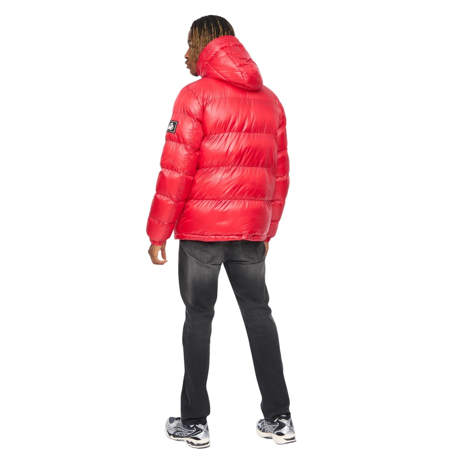 Red - Back - Kings Will Dream Mens Welcome Puffer Jacket